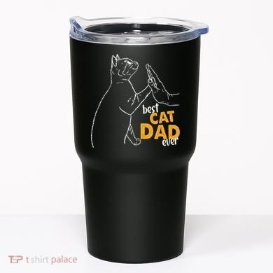 Best Cat Dad Ever Cat Daddy Father Cat Lovers Cat Dad Cute Gift Tumbler