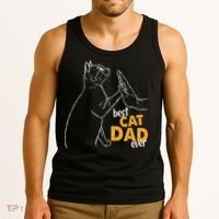 Best Cat Dad Ever Cat Daddy Father Cat Lovers Cat Dad Cute Gift Tank Top thumb 3