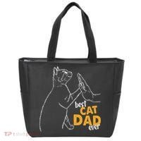 Best Cat Dad Ever Cat Daddy Father Cat Lovers Cat Dad Cute Gift Tote Bag thumb 0