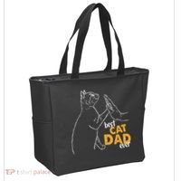Best Cat Dad Ever Cat Daddy Father Cat Lovers Cat Dad Cute Gift Tote Bag thumb 2