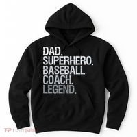 Baseball Coach Dad Hoodie thumb 0