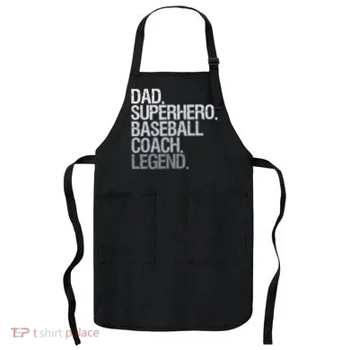 Baseball Coach Dad Apron