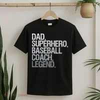 Baseball Coach Dad T-Shirt thumb 2