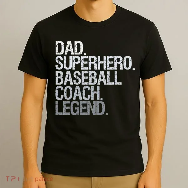 Baseball Coach Dad T-Shirt
