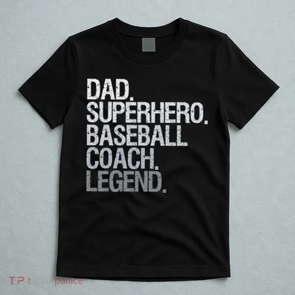 Baseball Coach Dad T-Shirt