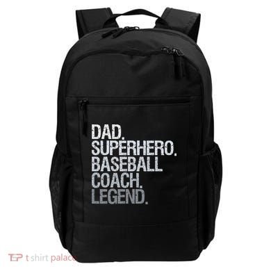Baseball Coach Dad Backpack