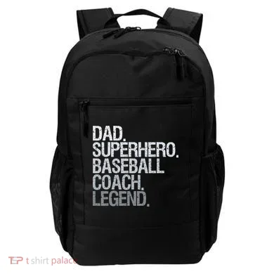 Baseball Coach Dad Backpack