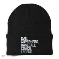 Baseball Coach Dad Beanie thumb 0