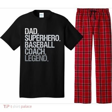 Baseball Coach Dad Pajama Set