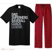 Baseball Coach Dad Pajama Set thumb 0