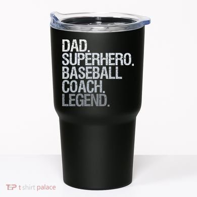 Baseball Coach Dad Tumbler
