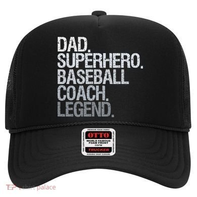 Baseball Coach Dad Hat