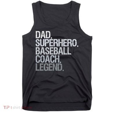 Baseball Coach Dad Tank Top