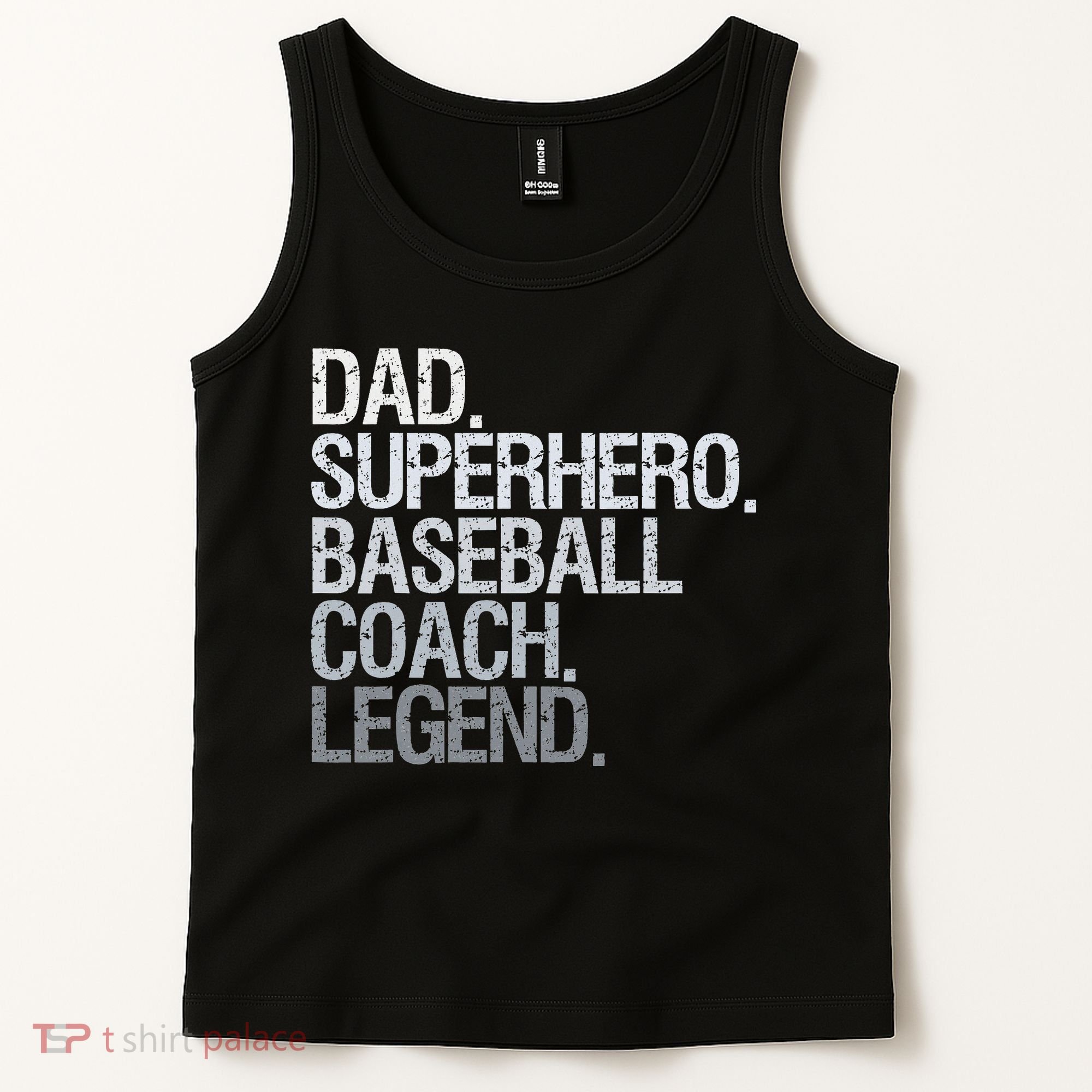 Baseball Coach Dad Tank Top