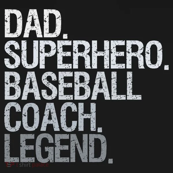 Baseball Coach Dad Toddler T-Shirt