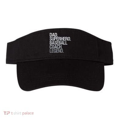 Baseball Coach Dad Visor