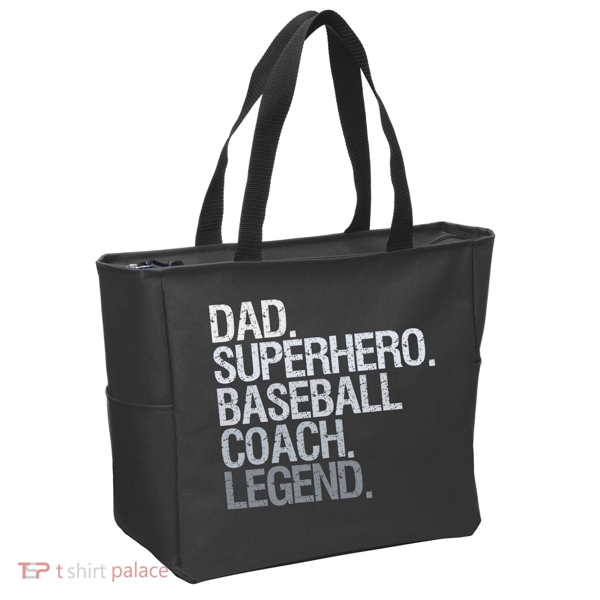 Baseball Coach Dad Tote Bag