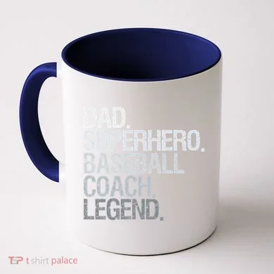 Baseball Coach Dad Coffee Mug