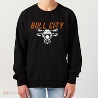 Bull City Durham Nc 919 North Carolina Bull Head Women's Sweatshirt thumb 0