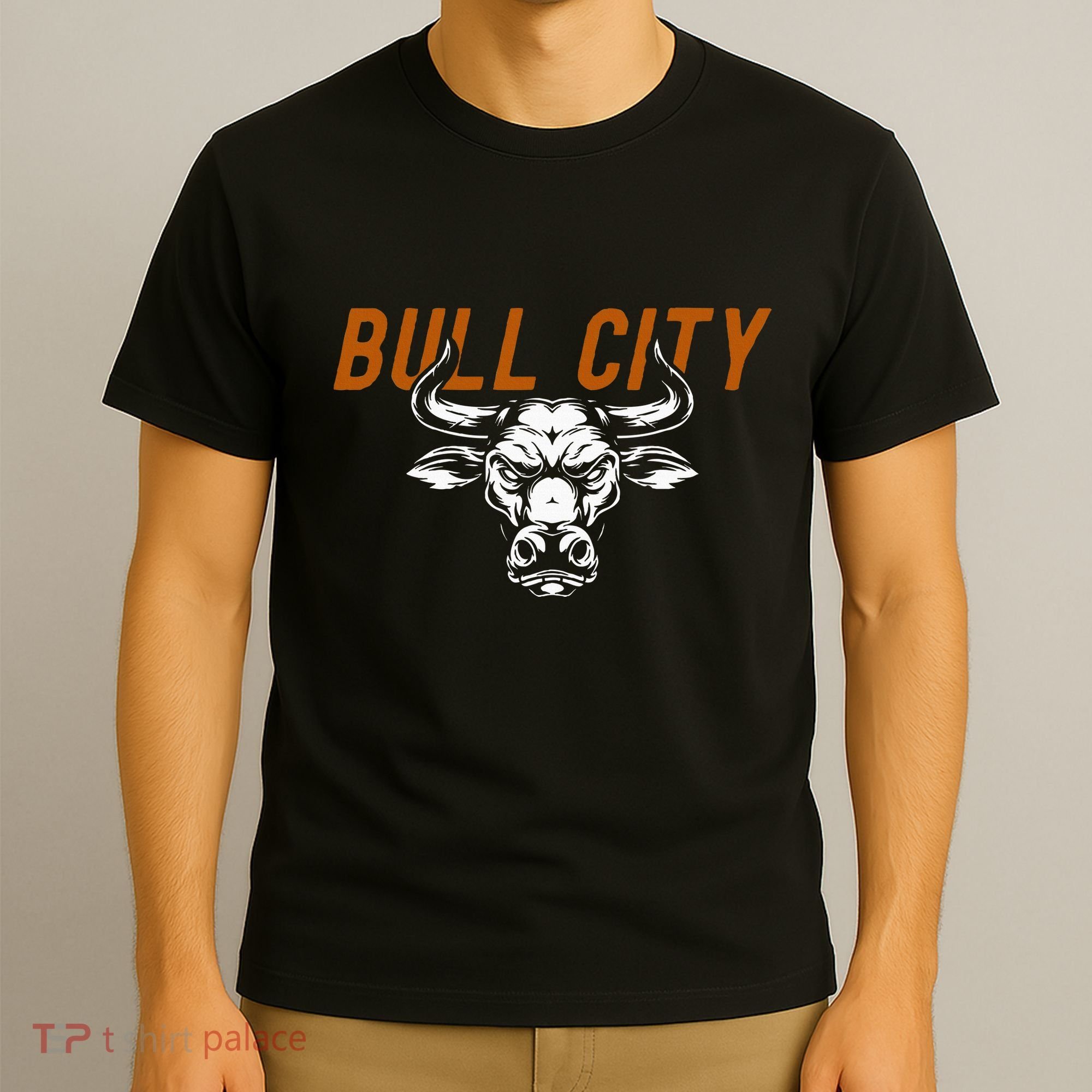 Bull City Durham Nc 919 North Carolina Bull Head T-Shirt