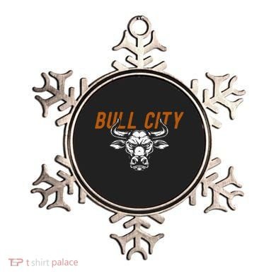 Bull City Durham Nc 919 North Carolina Bull Head Ornament