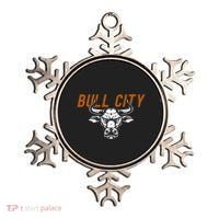 Bull City Durham Nc 919 North Carolina Bull Head Ornament thumb 0