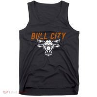 Bull City Durham Nc 919 North Carolina Bull Head Tank Top thumb 0