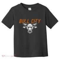 Bull City Durham Nc 919 North Carolina Bull Head Toddler T-Shirt thumb 0