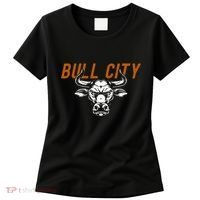 Bull City Durham Nc 919 North Carolina Bull Head Women's T-Shirt thumb 0
