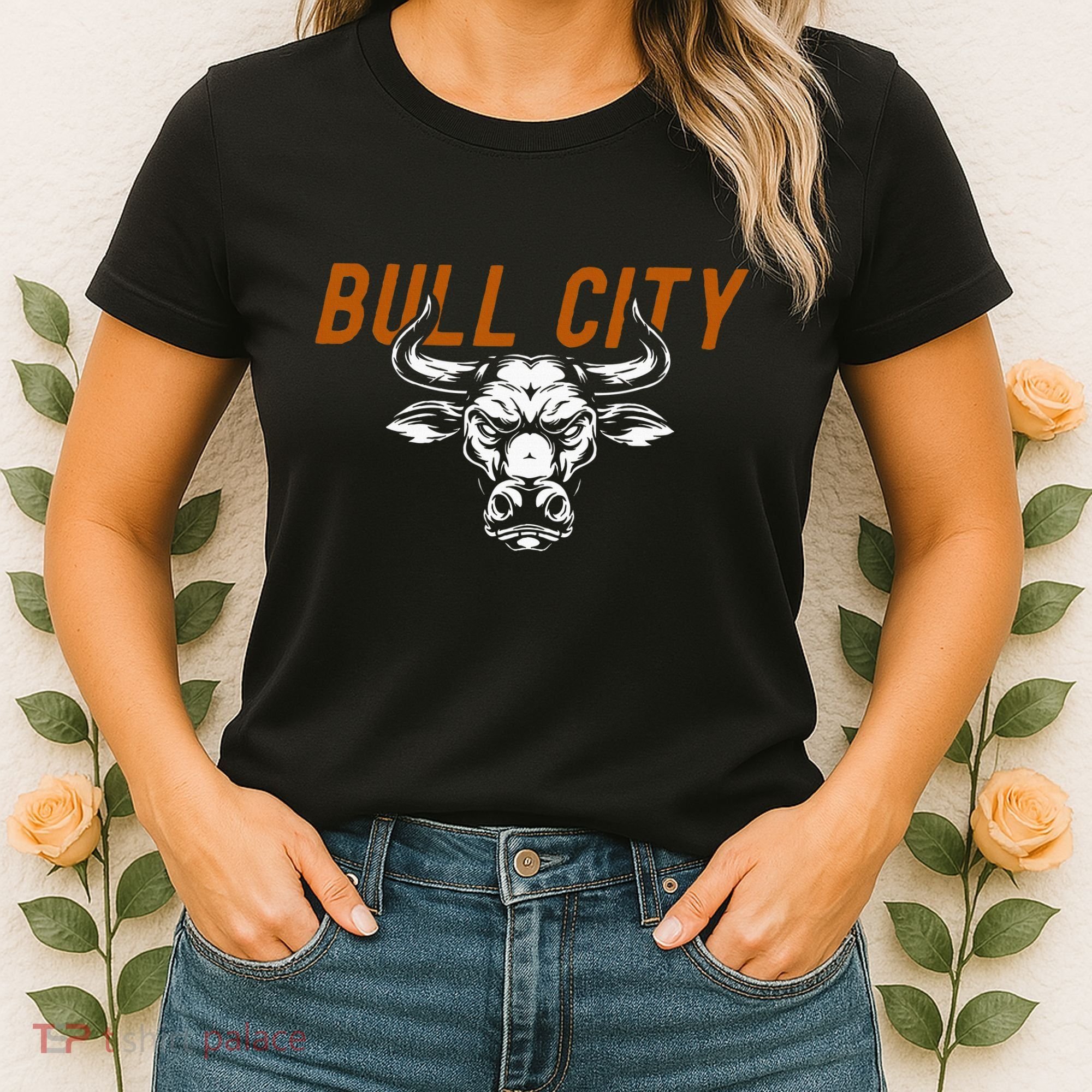 Bull City Durham Nc 919 North Carolina Bull Head Women's T-Shirt