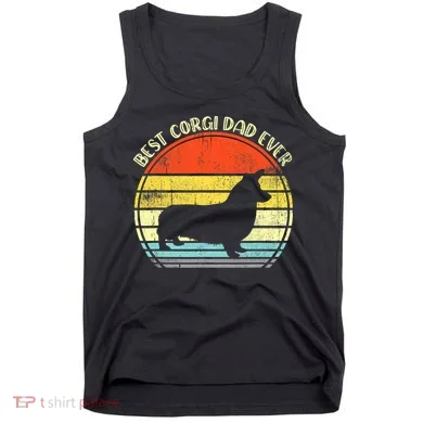Best Corgi Dad Ever Design Tank Top