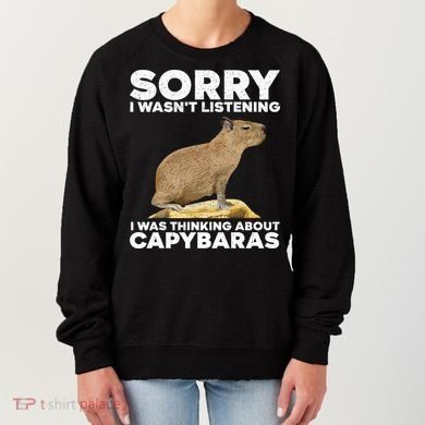 Best Capybara Design For Pet Rodent Capybara Women's Sweatshirt