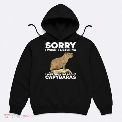 Best Capybara Design For Pet Rodent Capybara Hoodie