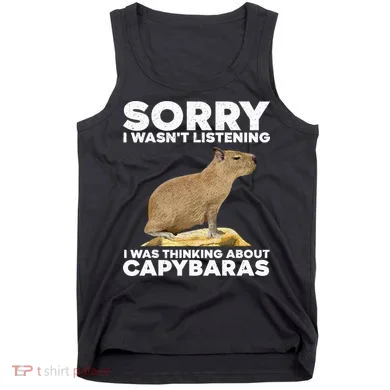 Best Capybara Design For Pet Rodent Capybara Tank Top