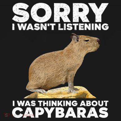 Best Capybara Design For Pet Rodent Capybara Cropped Pullover Crew