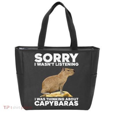 Best Capybara Design For Pet Rodent Capybara Tote Bag
