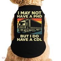Best Cdl Driver Art Trucker Cdl Truck Driver Doggie Tank thumb 0