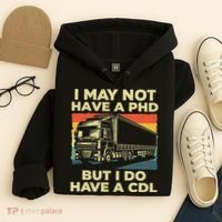 Best Cdl Driver Art Trucker Cdl Truck Driver Hoodie thumb 4