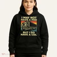 Best Cdl Driver Art Trucker Cdl Truck Driver Hoodie thumb 5