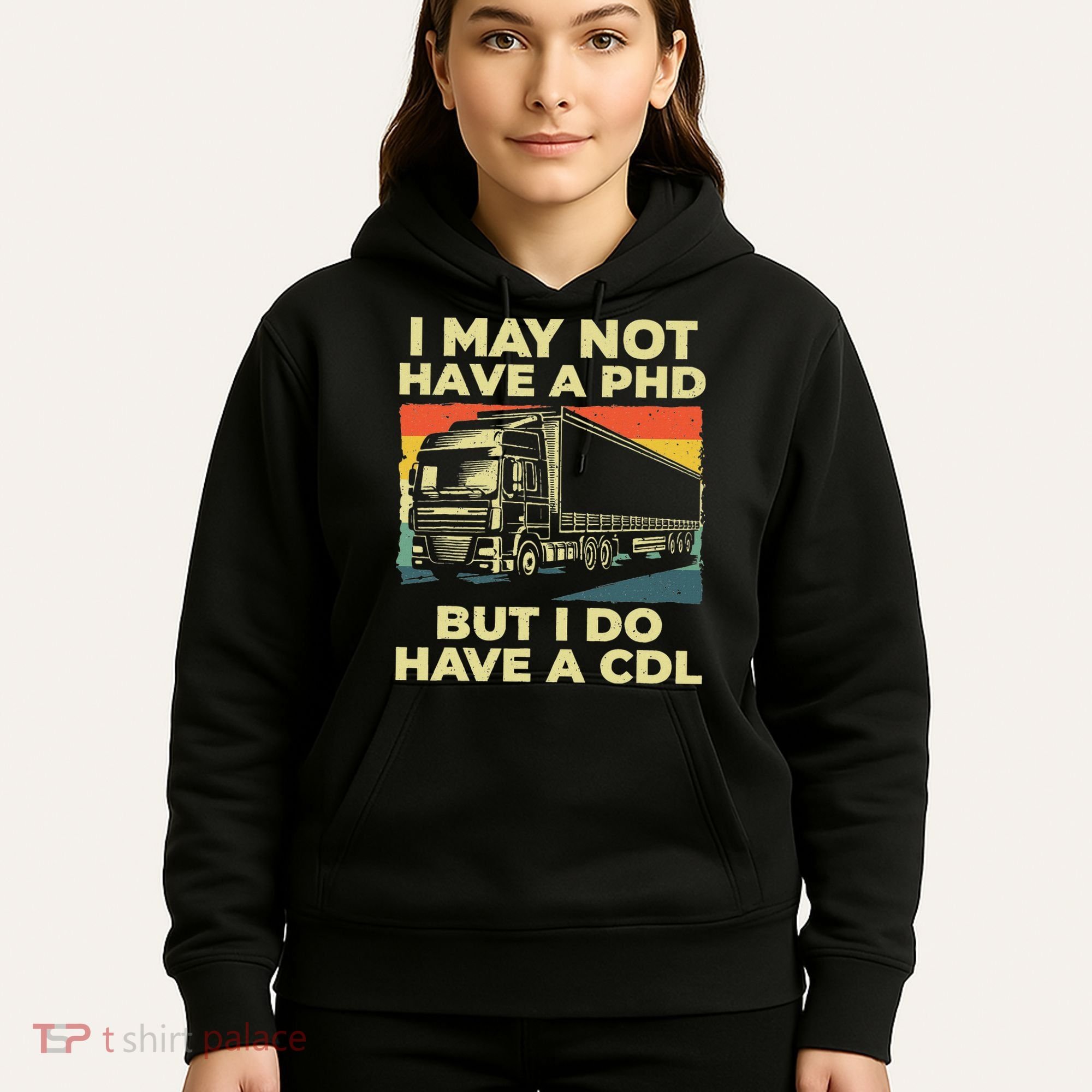 Best Cdl Driver Art Trucker Cdl Truck Driver Hoodie