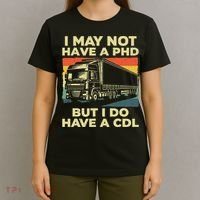 Best Cdl Driver Art Trucker Cdl Truck Driver T-Shirt thumb 4