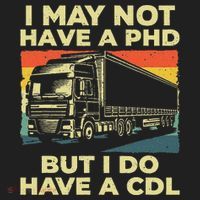 Best Cdl Driver Art Trucker Cdl Truck Driver Tumbler thumb 3