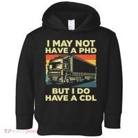 Best Cdl Driver Art Trucker Cdl Truck Driver Toddler Hoodie thumb 0