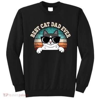 Best Cat Dad Ever Cat Lover Cat Owner Sweatshirt