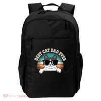Best Cat Dad Ever Cat Lover Cat Owner Backpack thumb 0
