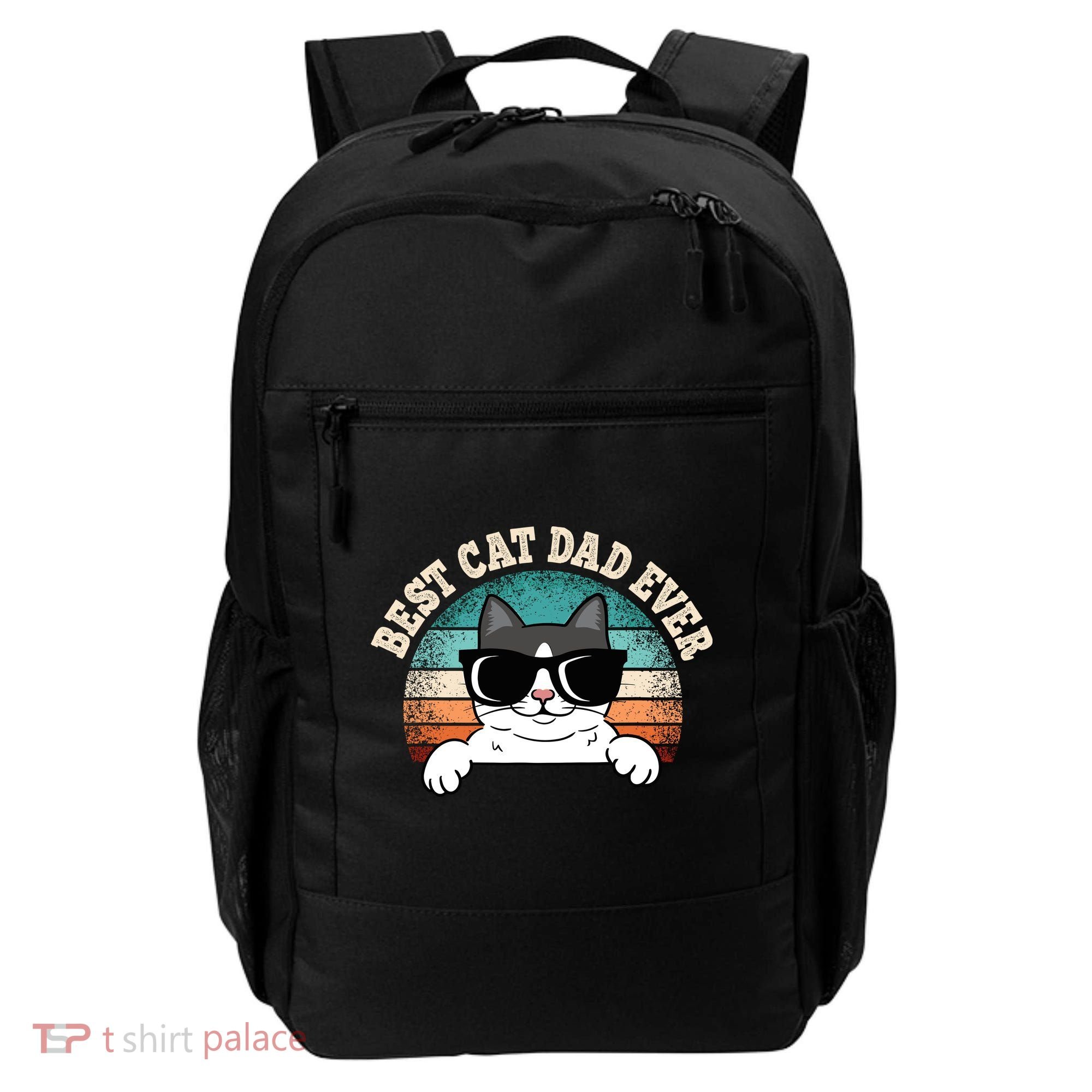 Best Cat Dad Ever Cat Lover Cat Owner Backpack