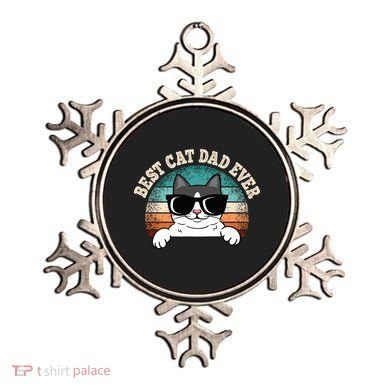 Best Cat Dad Ever Cat Lover Cat Owner Ornament