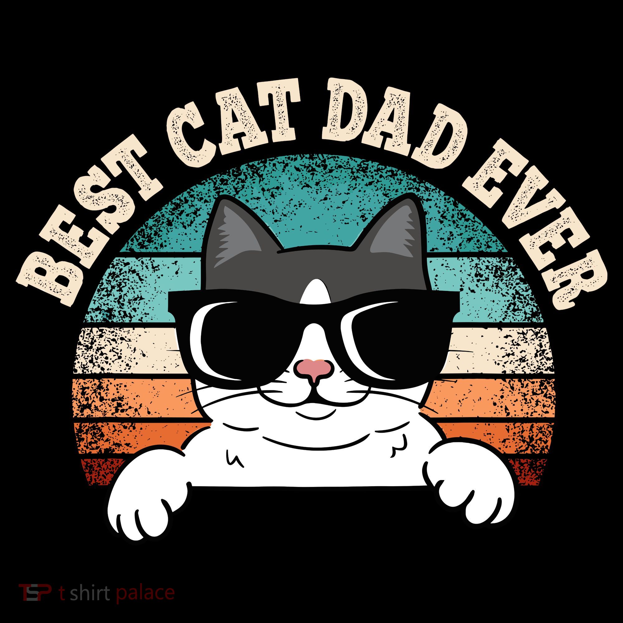 Best Cat Dad Ever Cat Lover Cat Owner Ornament