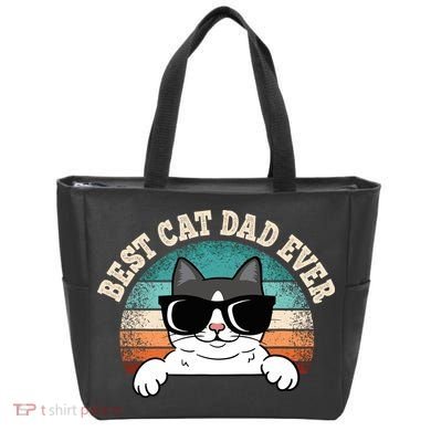 Best Cat Dad Ever Cat Lover Cat Owner Tote Bag