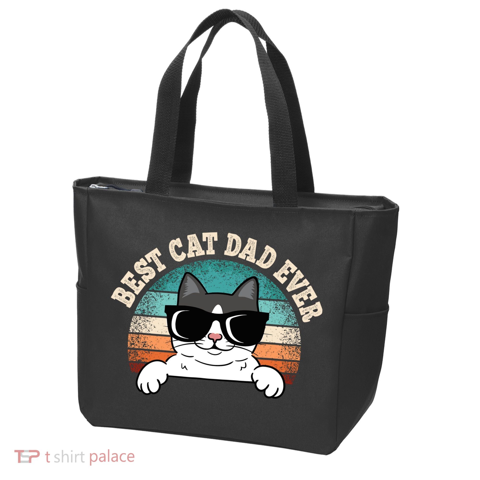 Best Cat Dad Ever Cat Lover Cat Owner Tote Bag